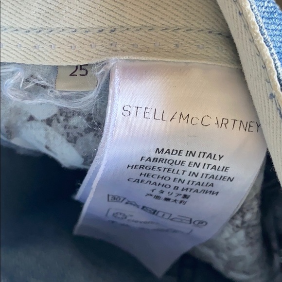 Stella McCartney Skinny BF Stars Jeans sz 25 - Picture 3 of 8